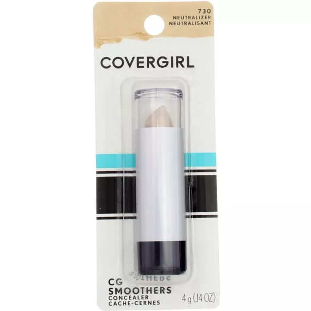 6 Pack CoverGirl CG Smoothers Concealer, Neutralizer 730, 0.14 oz