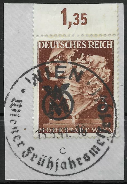 MiNr. 768 auf Papier mit Sonderstempel aus WIEN vom 15.3.41