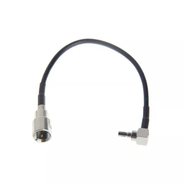 FME Male Plug To CRC9 Right Angle Connector RG174 Pigtail Cable 15cm 6" Adapter