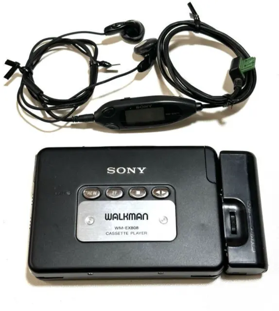 SONY Walkman cassette player WM-EX808 operation confirmed