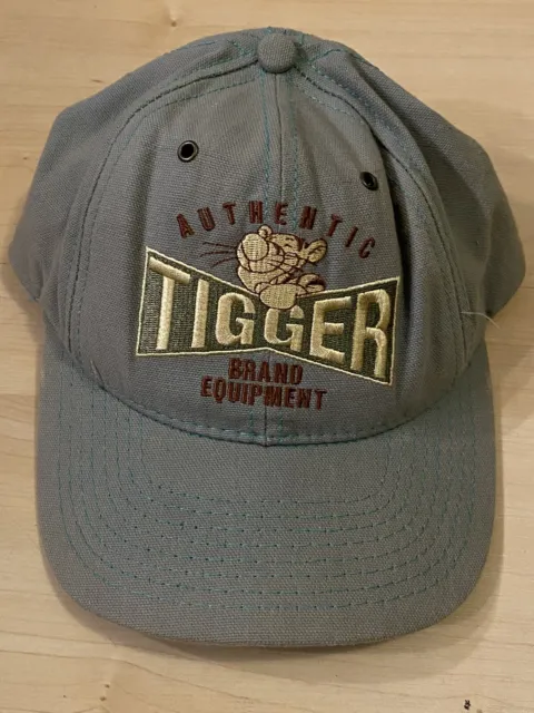 Vintage The Disney Store Tigger Snapback Hat Made In USA Cap Disney H