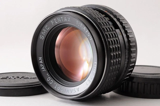 Excellent SMC PENTAX 50mm F/1.4 Pour Objectif K Prime Pentax