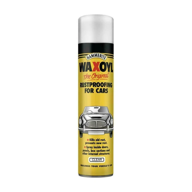 6 X Rouille Traitement Aérosol Transparent 400ml Sous Corps Joint Waxoyl