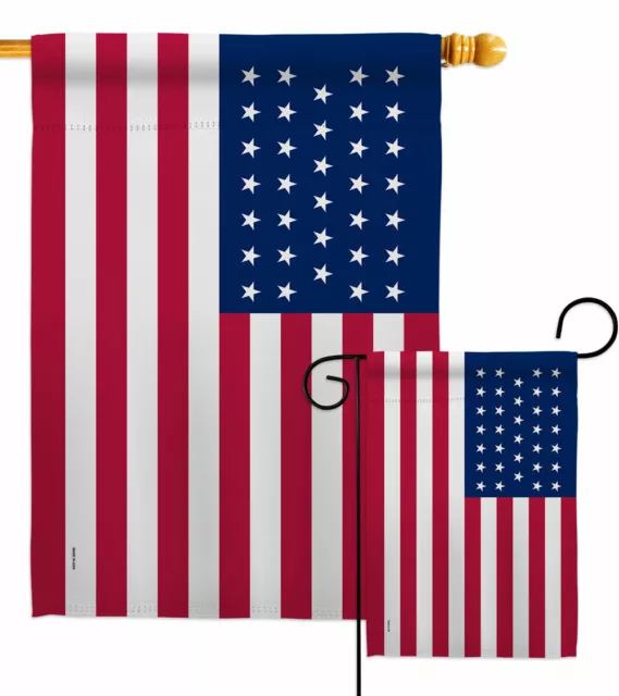 United States 1861-1863 Garden Flag Americana Old Glory Yard House Banner