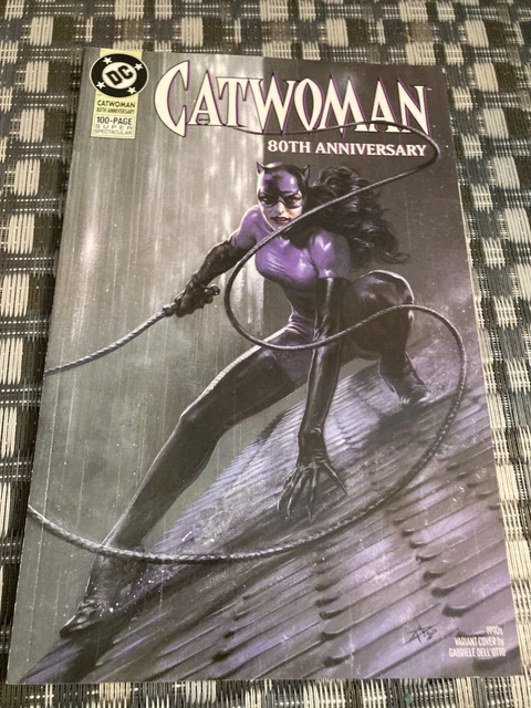 CATWOMAN 80TH ANNIVERSARY SUPER SPECT #1 1990s DELL'OTTO VARIANT DC COMICS
