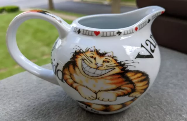 Paul Cardew "Alice In Wonderland Cafe" Cheshire Cat Mad Hatter Tea Party Creamer