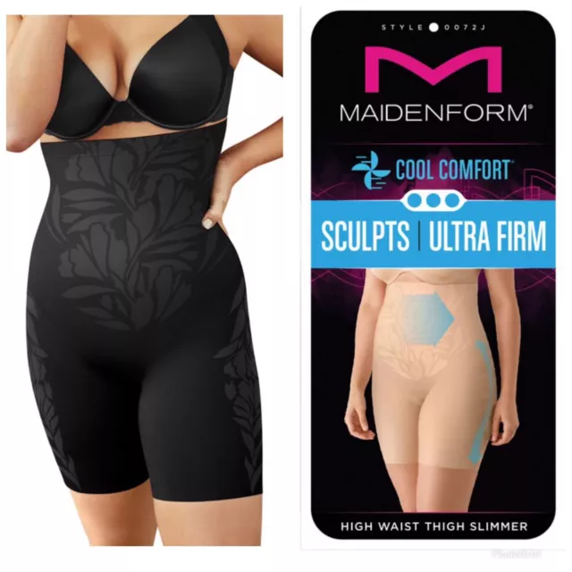 Women's FLEXEES LYCRA  by  MAIDENFORM Fitsense Hi-Waist Sculpting Thigh Slimmer