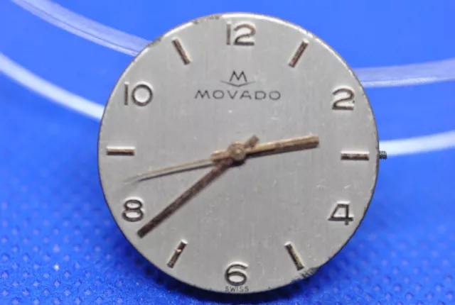 Original MOVADO caliber 280 manual winding movement running & dial (1/5521)