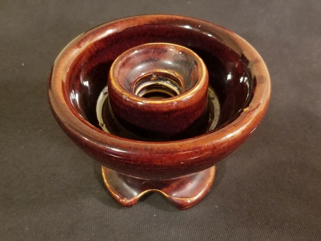 PINCO 63 CERAMIC INSULATOR Quality Item For a collector or a great candle holder