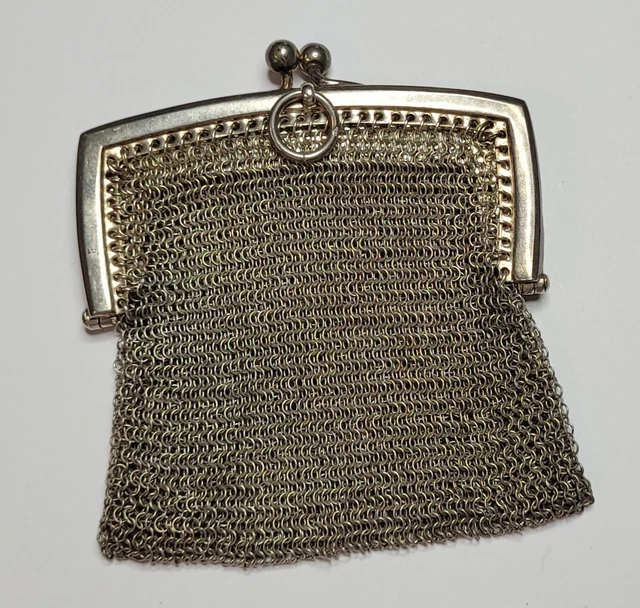 Lot De 5 Sacs à Fermeture éclair En Maille Pour Accessoires Cosmétiques, Petite Pochette De Rangement Pour Cartes De Crédit, Porte-clés, Porte-monnaie, Sac à Cosmétiques En Maille Pour L'organisation