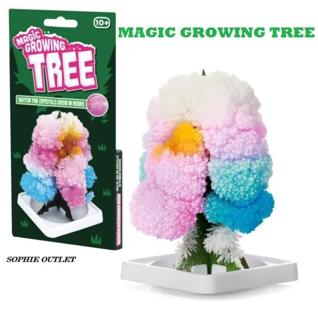 MAGIC GROWING TREE KIT Crystal Science Toy Kids Christmas Stocking Filler UK