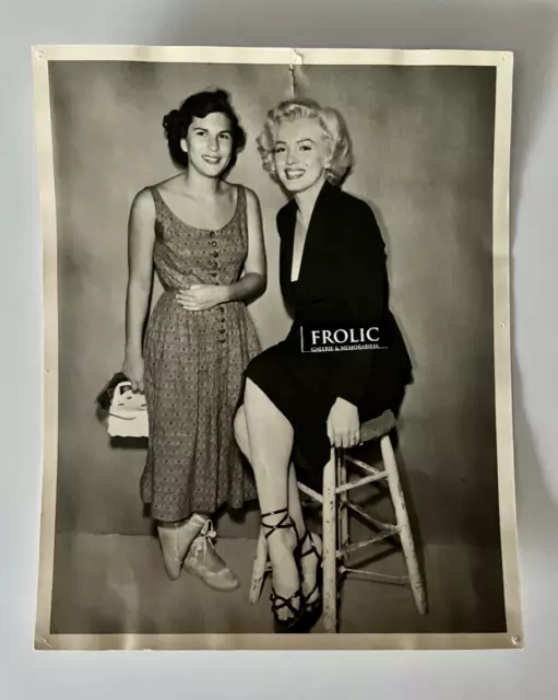 MARILYN MONROE Steffi Sidney 1953 on set of the 20th Fox NIAGARA Original photo