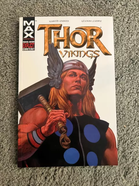 MARVEL MAX THOR VIKINGS TPB-GRAPHIC NOVEL*RARE Rrpnts COMPLETE SET GARTH ENNIS