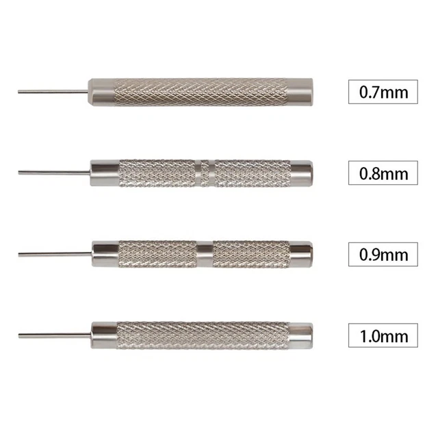 Affidabile set rimozione pin cinturino orologio 10 pin ferro punzonatura per versatile