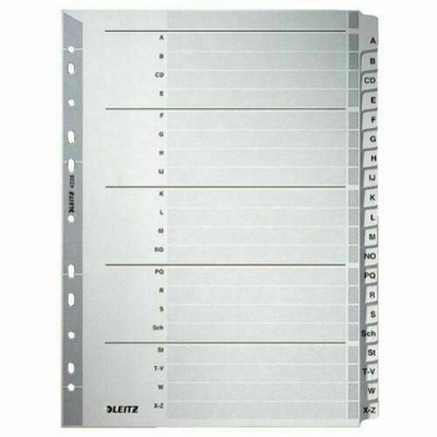 Rouge Leitz Esselte-Leitz 39070025 Trieur 7 onglets en carton Import Allemagne 