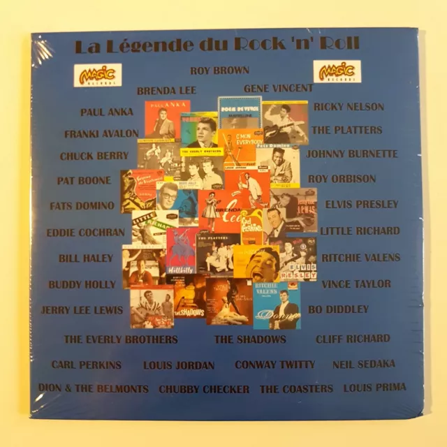 LA LEGENDE DU ROCK'N'ROLL ♦ New MAGIC French CD ♦ PRESLEY, COCHRAN, ANKA...