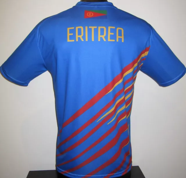 Eritrea National Team AMS Clothing Training 2018-19 Football Shirt Jersey Soccer 2