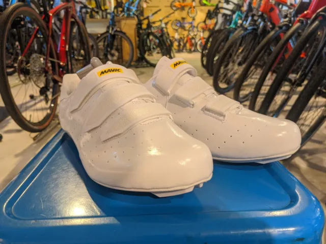 Mavic Men's Cosmic Road Shoes - White - Size 10