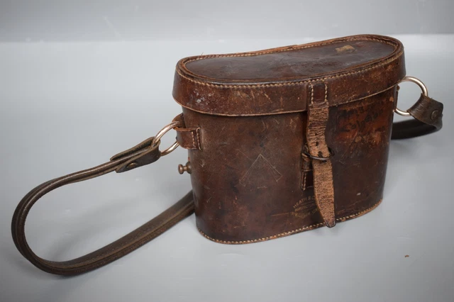 RARE JUMELLES RAF Ww2 1941 En 1937, 37 Motif Étui À Sangle Armée