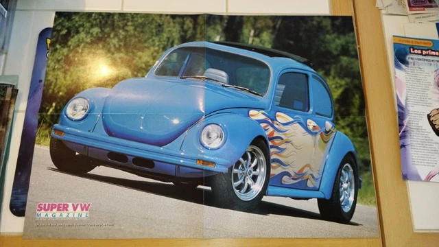 Poster / Affiche Super VW Magazine - Volkswagen Cox - Calendrier 2003 - France