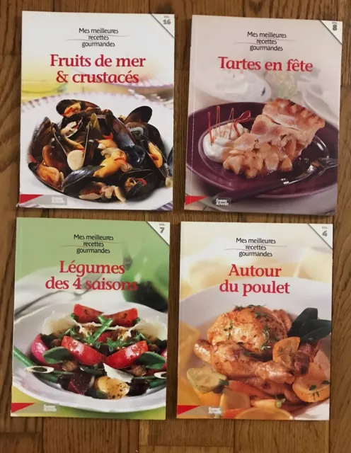 Fascicules Livres Recettes de Cuisine - Femme Actuelle Ed. Prisma 2008