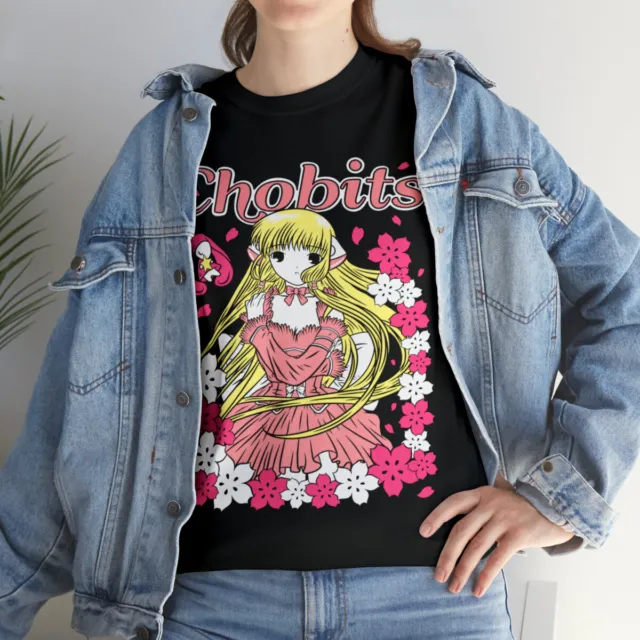 Chobits Chi T-Shirt manga japanese Freya sumomo Hibiya Girl Kawaii Anime Shirt