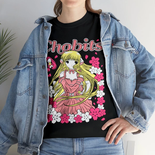 Chobits Chi T-Shirt manga japanese Freya sumomo Hibiya Girl Kawaii Anime Shirt