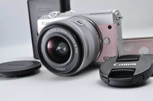 Canon EOS M100 24.2MP Digital Camera   Limited pink kit limited to 1,000 units