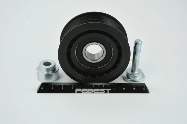 FEBEST Galet enrouleur de courroie d'accessoire Poulie renvoi 1488-001 0,202kg