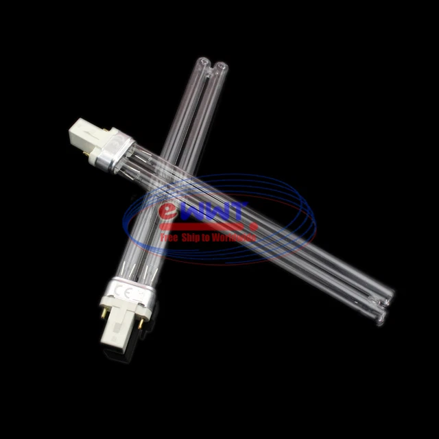 SPEDIZIONE GRATUITA 2x per filtro stagno SunSun CPF-2500 11W Lampadina UV base 2 pin ZGQU463