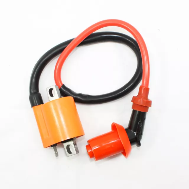 Racing Ignition Coil Spark Plug Lead 150cc 250cc PIT Quad Dirt Bike ATV Buggy