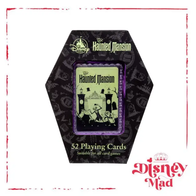 Disney The Haunted Mansion Playing Cards Parks Exclusive