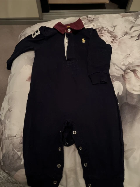 ralph lauren baby grow 3-6m
