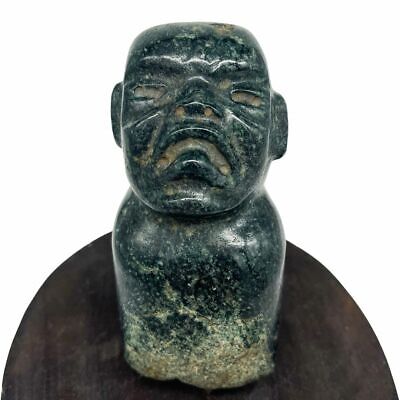 Olmec Jade Adze Jaguar Spirit; Genuine Pre-Columbian Artifact 9