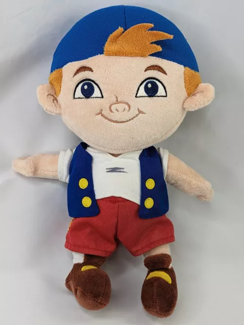 Disney Store Jake and the Neverland Pirates Cubby Plush Doll 11 Inch Stuffed