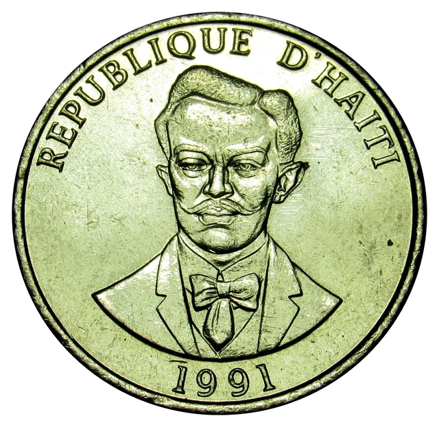 Haiti 20 Centimes coin 1991 KM#152