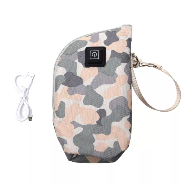 Cup Portable Travel Waterproof Protective USB Insulated Bag Milk Bottle Warmer