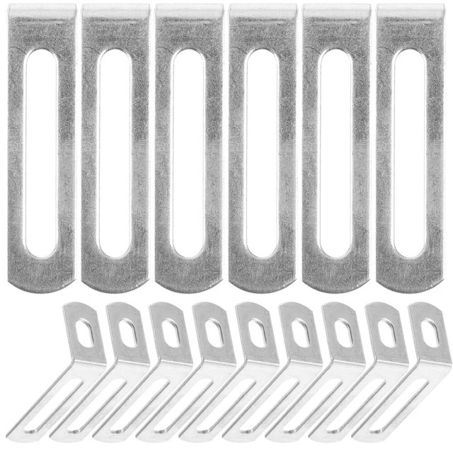 Crochet Fixation Serre Lot De 20 Supports Pour Plantes En Acier Inoxydable - Œillets De Suspension En Forme De D Pour Tomates, Concombres Et Serre