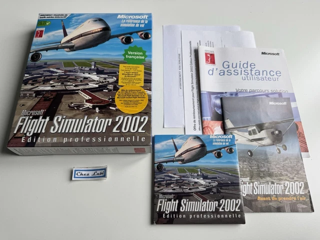 Microsoft Flight Simulator X – Édition Pro – PC – PAL – Français – Bon état