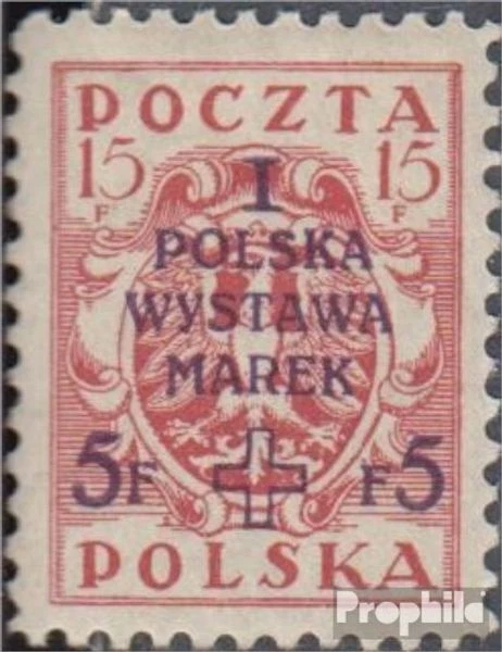 Briefmarken Polen  Mi 120A mit Falz
