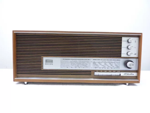 Midcentury Radio Philips Stella Transistorradio 51cm