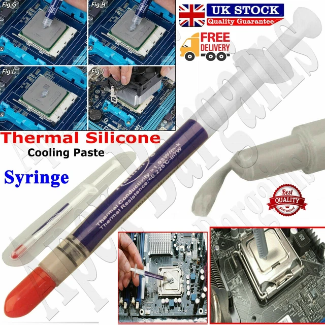 SILICON THERMAL HEAT Sink Compound Cooling Paste Grease PC CPU