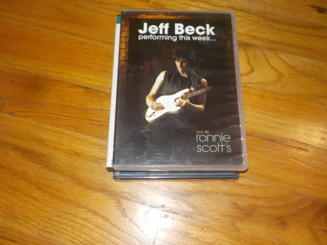 Jeff Beck: Performing This Week... Live at Ronnie Scott's - DVD   8 PAGE BOOKLET
