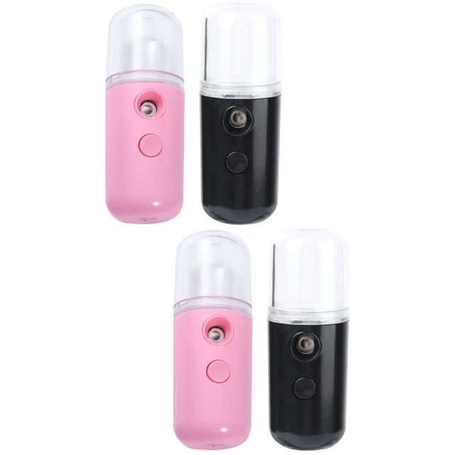 4 piezas humidificador de viaje USB facial Mister Sprayer