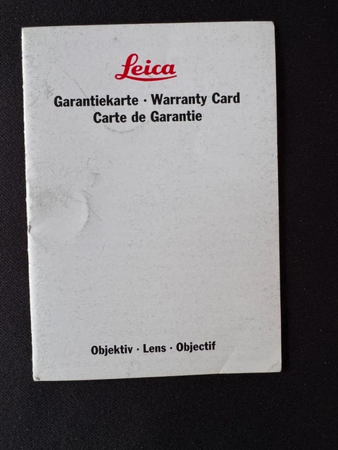 “Leica M” Book 70 Years Vintage Manuals & Guides, Vintage Movie & Photography