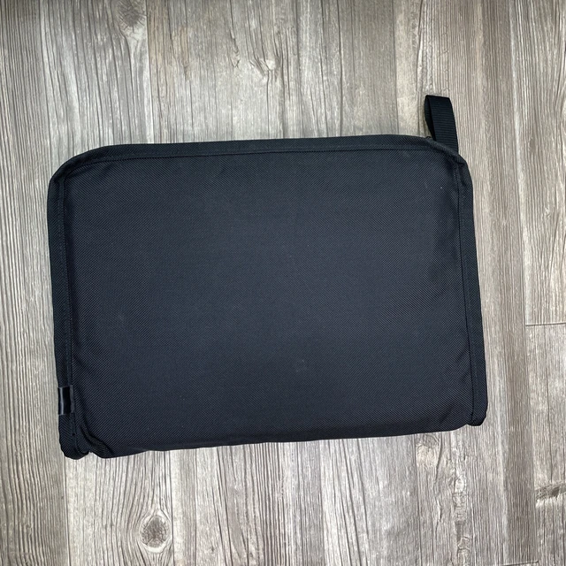 Tumi Alpha Ballistic Nylon Slim Laptop Bag Black Removable Sleeve 3