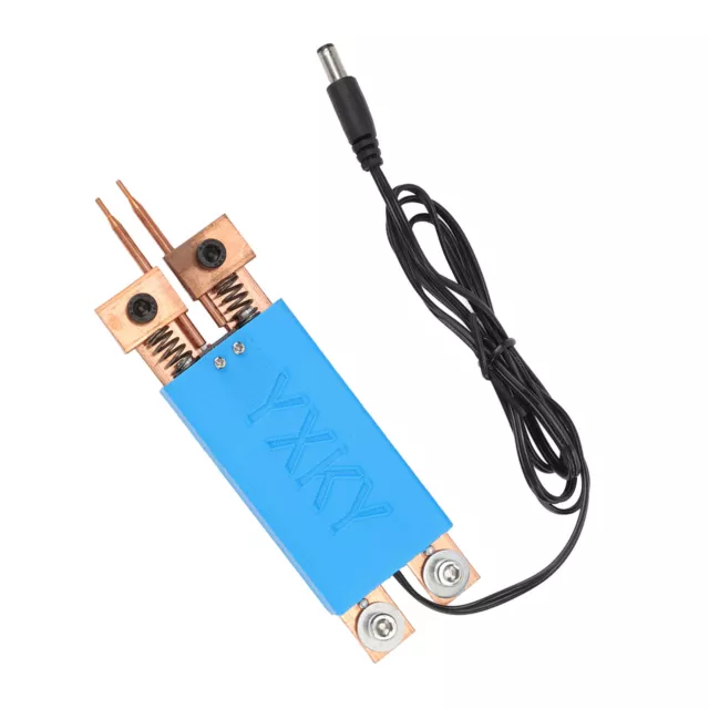 (Blue)18650 Battery Spot Welding Pen Mini Spot Welder Automatic Trigger