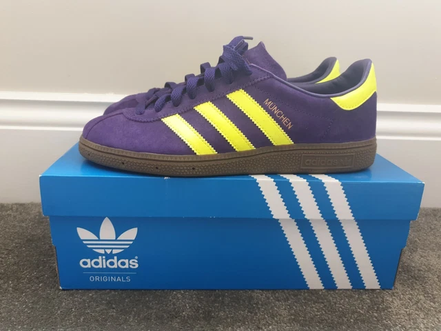 Adidas munchen purple and yellow discount