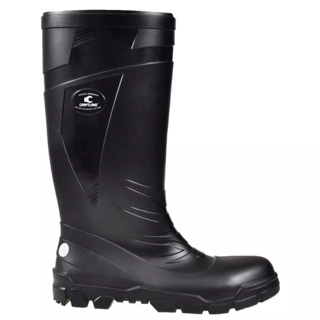 Gummistiefel SAFE S5 schwarz Sicherheitsstiefel Baustiefel Stiefel