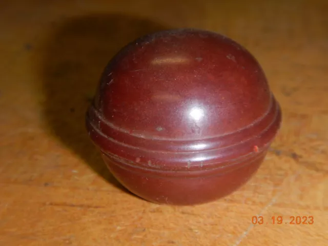 Vintage Delta Rockwell Milwaukee Machine  Dark Red Dara Ware Saturn Knob